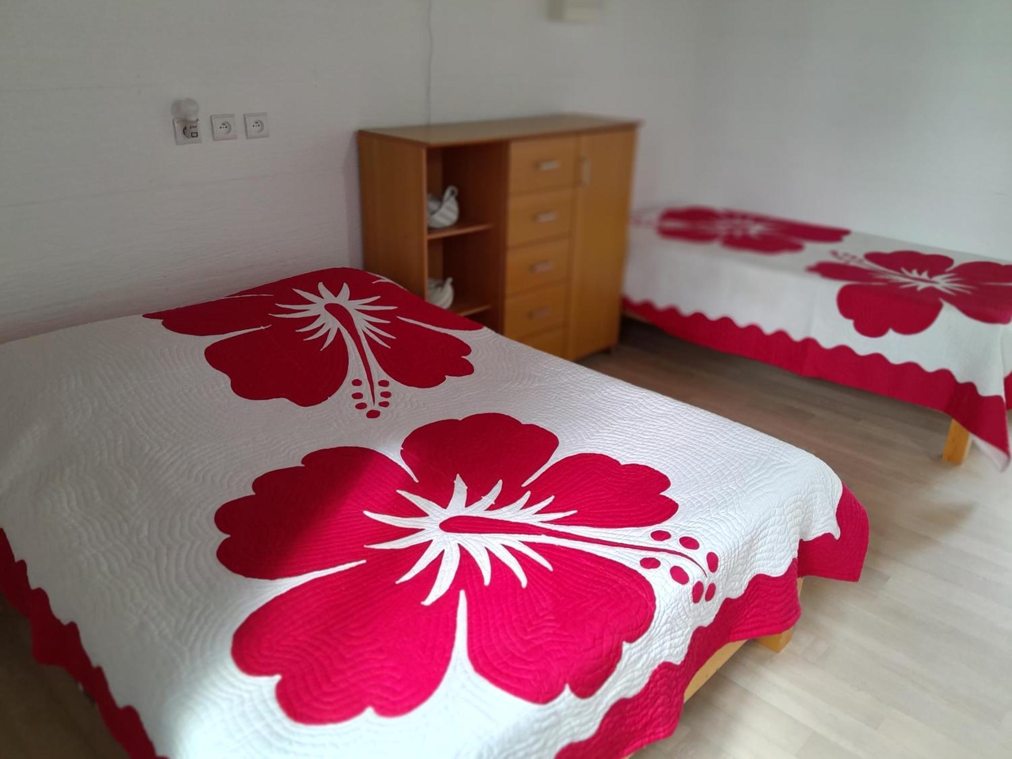 Mara'Ai Le Spot Tubuai Chambre Triple Taahueia Deluxe Sdb Privee Avec Piscine Mataura 외부 사진