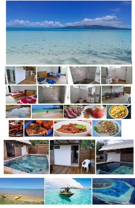 Mara'Ai Le Spot Tubuai Chambre Triple Taahueia Deluxe Sdb Privee Avec Piscine Mataura 외부 사진