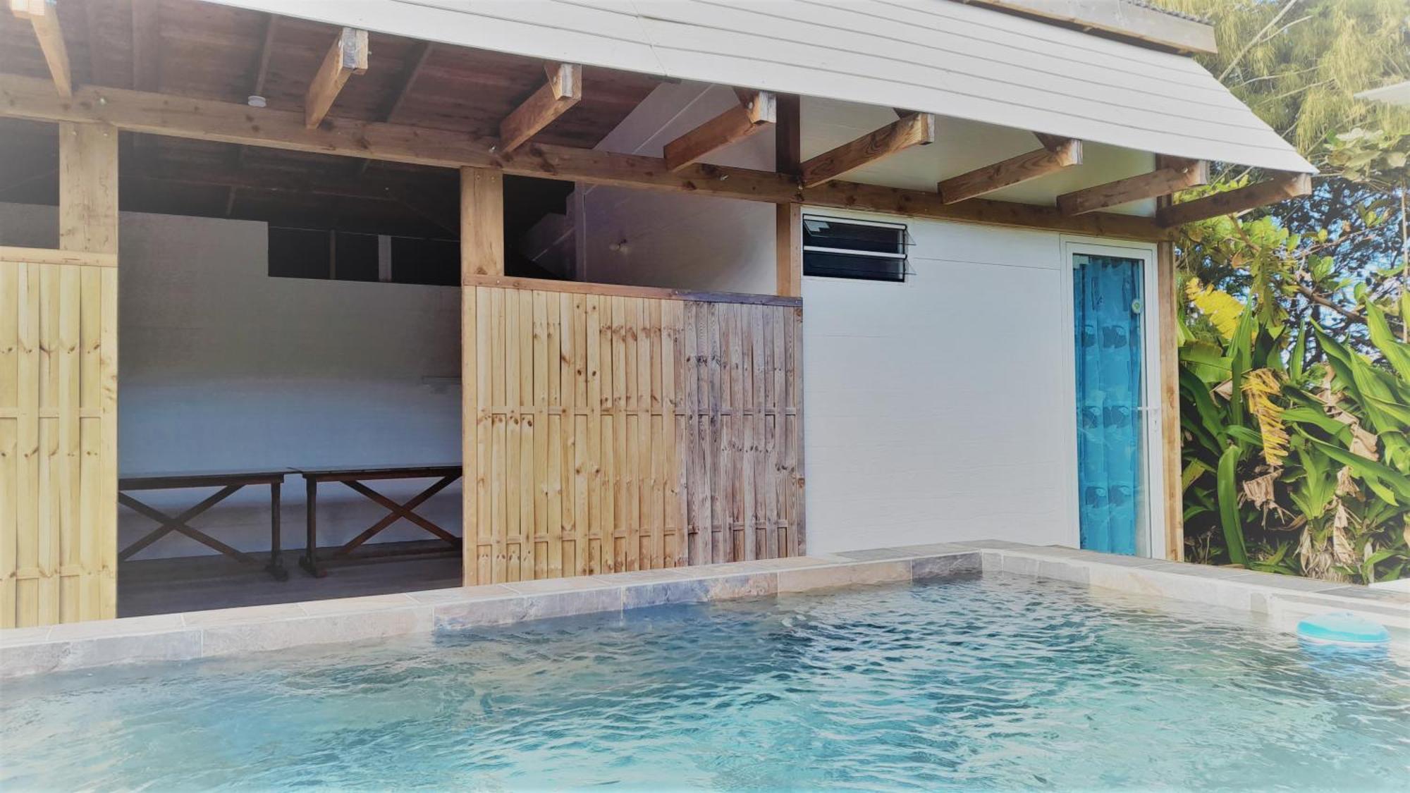 Mara'Ai Le Spot Tubuai Chambre Triple Taahueia Deluxe Sdb Privee Avec Piscine Mataura 외부 사진